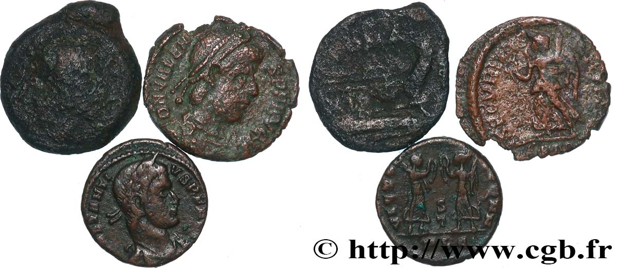 LOTS Lots de 3 monnaies lot