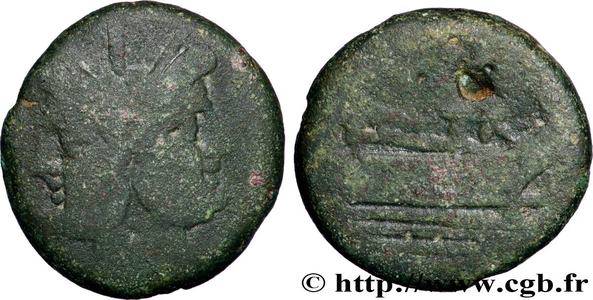 RÉPUBLIQUE ROMAINE - ANONYMES As TB