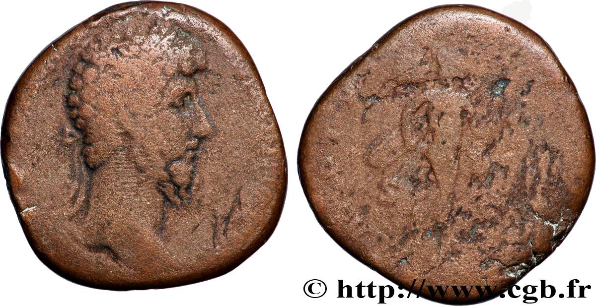 LUCIUS VÉRUS Sesterce TB