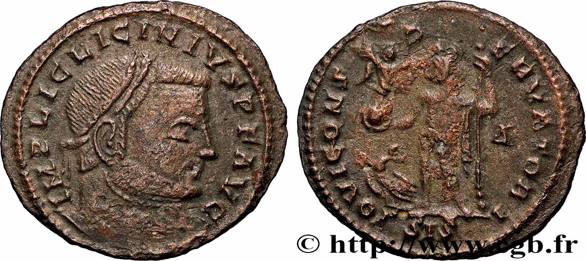 LICINIUS Ier Follis ou nummus TTB