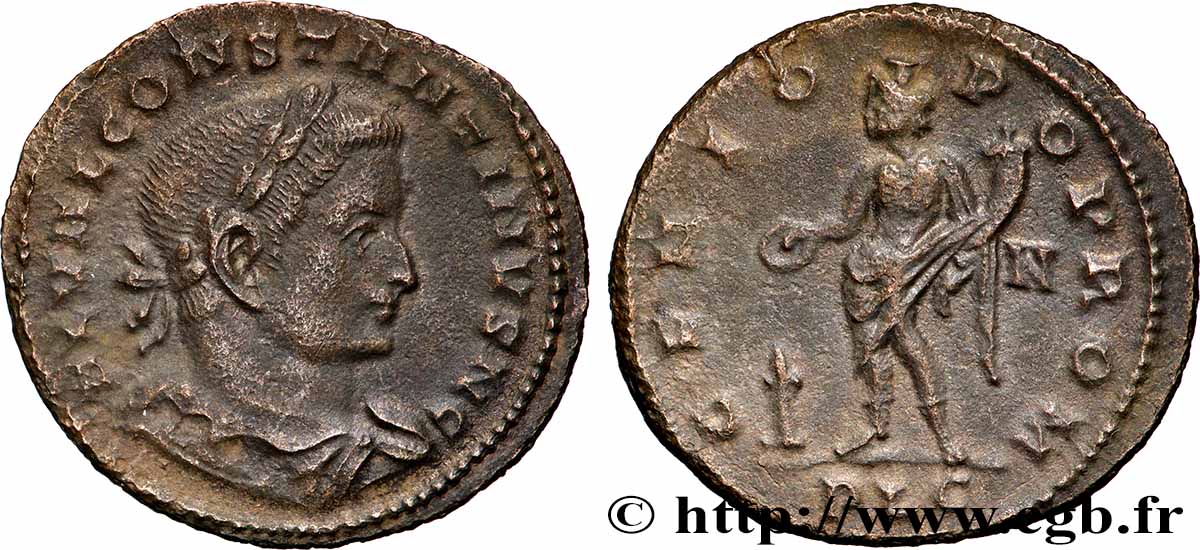 CONSTANTIN Ier LE GRAND Follis ou nummus TTB+