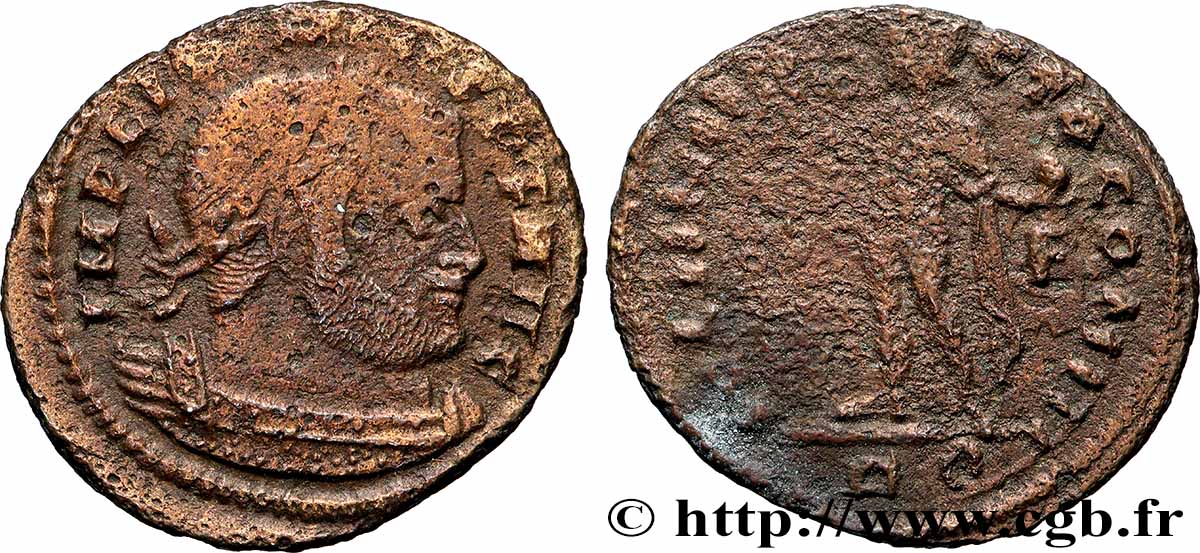 LICINIO I PADRE Follis ou nummus MBC/BC+