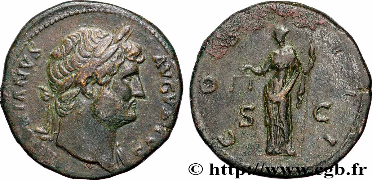 HADRIANUS Sesterce SS