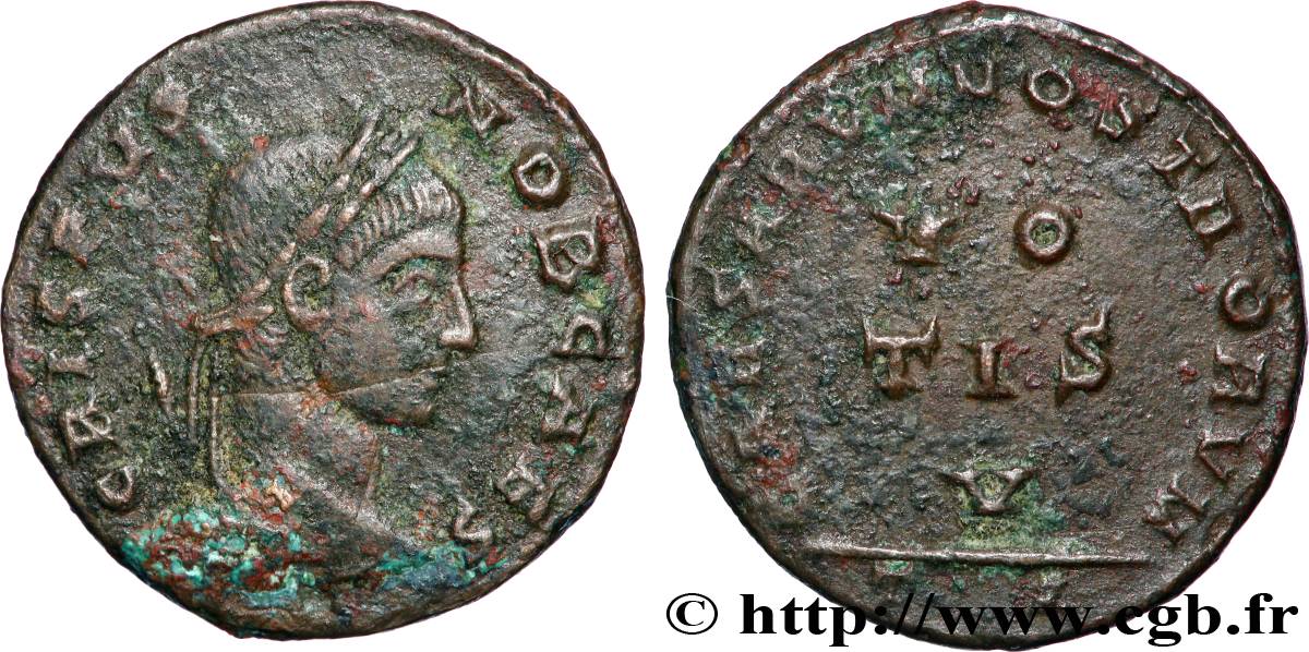 CRISPUS Centenionalis ou nummus TTB