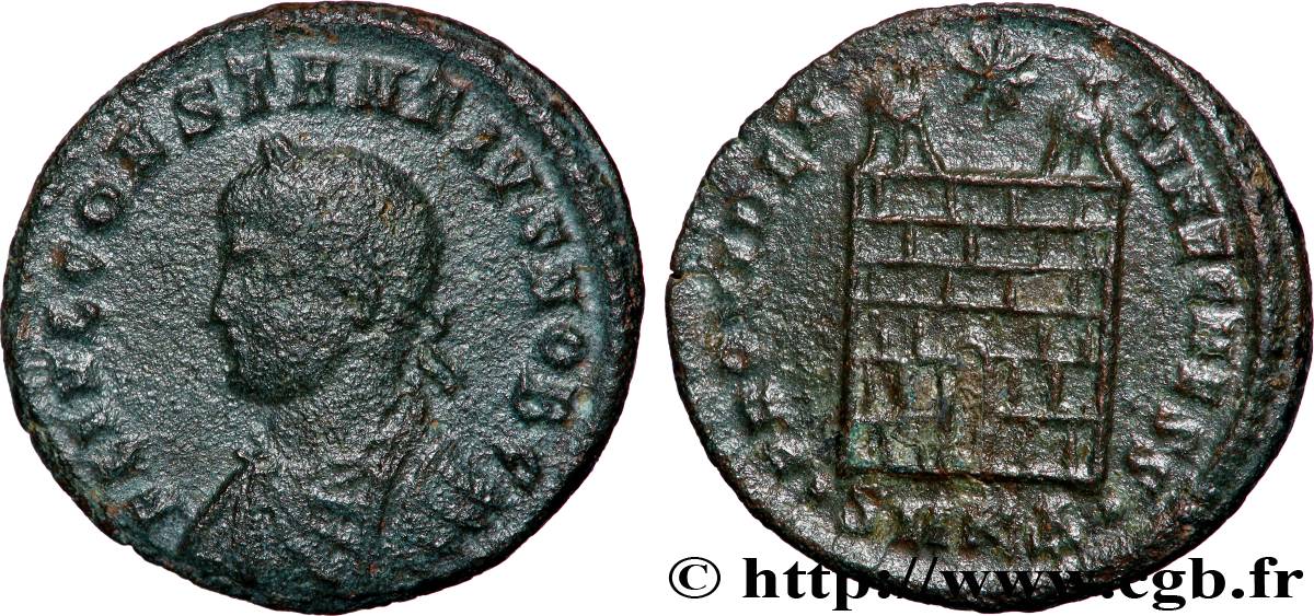 CONSTANCE II Centenionalis ou nummus TTB