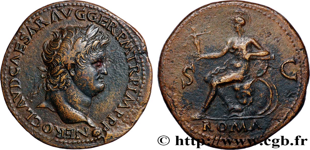 NÉRON Sesterce TTB+/TTB