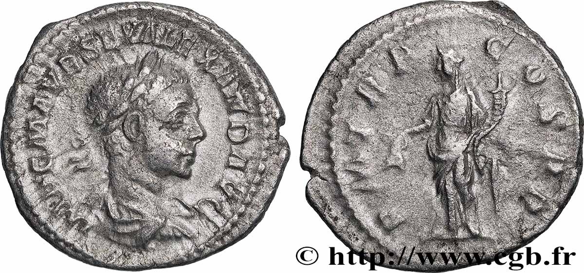 ALEXANDRE SÉVÈRE Denier TTB