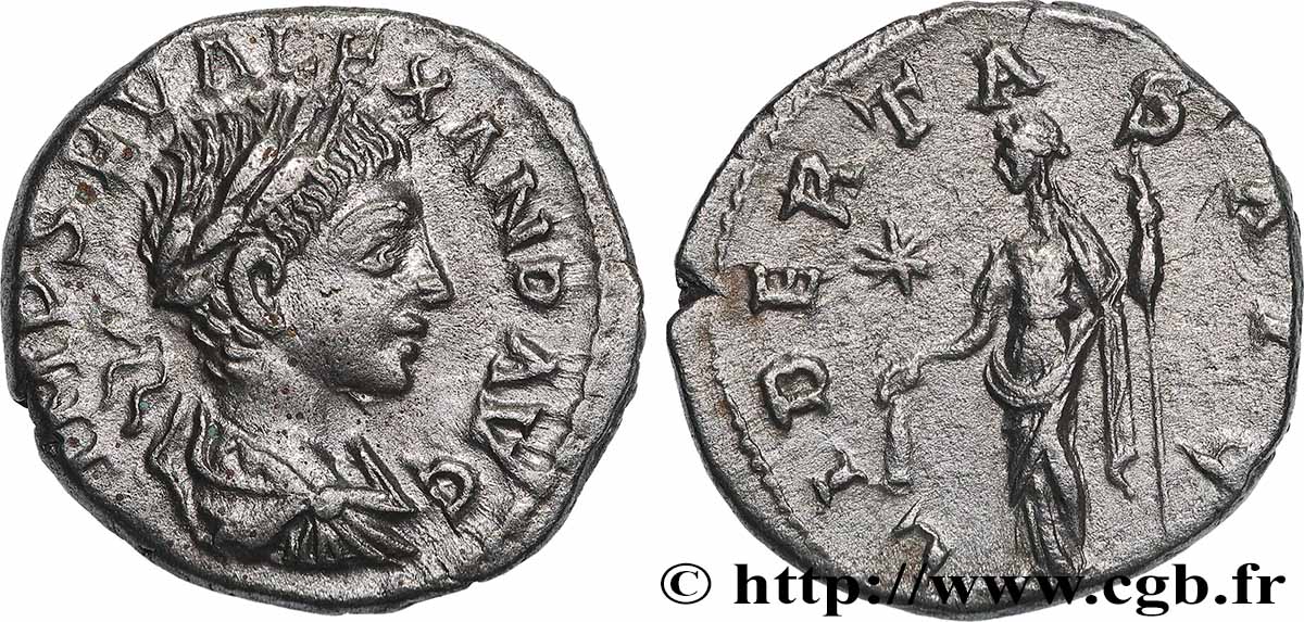 ALEXANDRE SÉVÈRE Denier TTB+