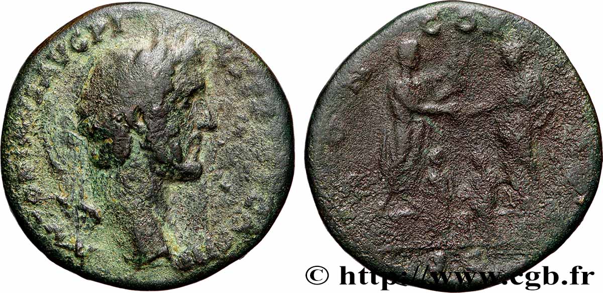 ANTONINUS PIUS Sesterce S