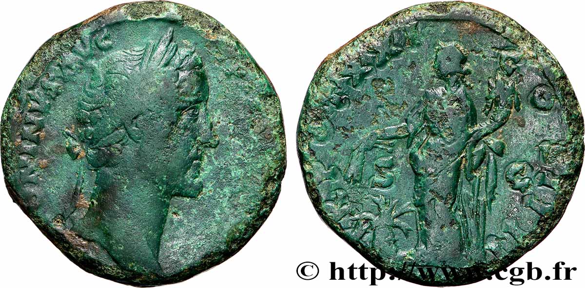 ANTONINUS PIUS Sesterce fSS