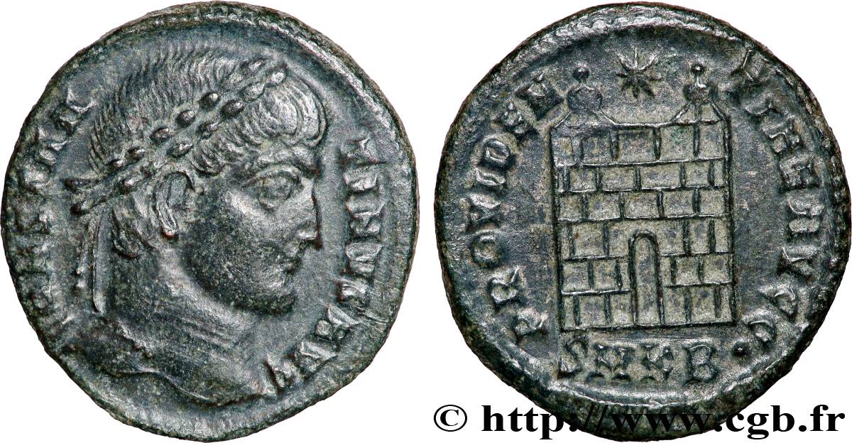 CONSTANTIN Ier LE GRAND Centenionalis ou nummus TTB+