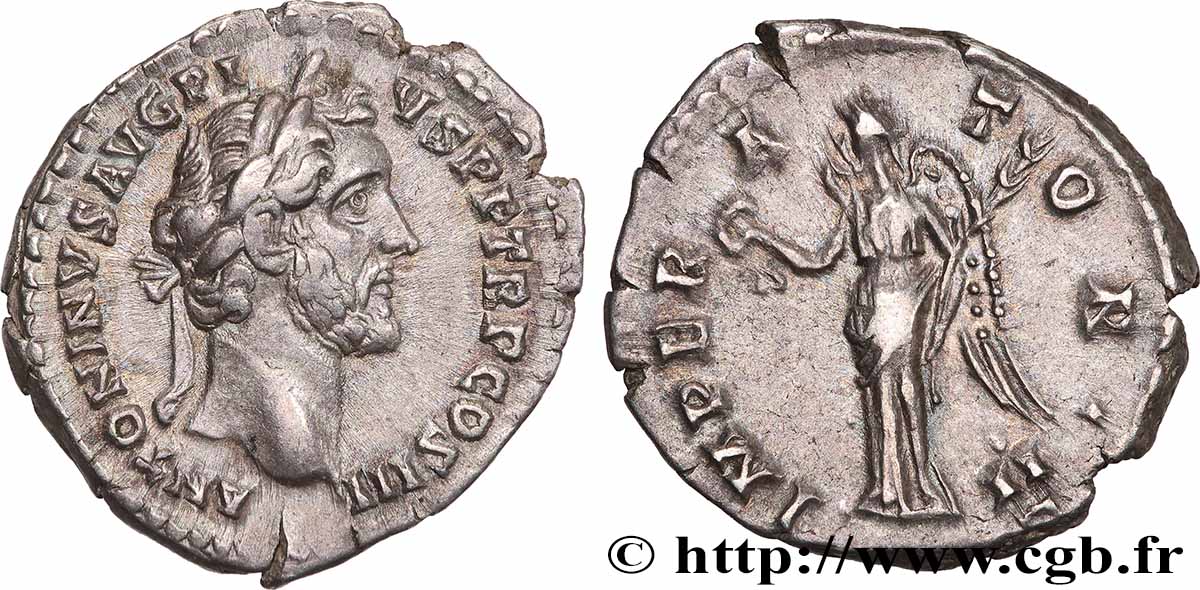 ANTONINUS PIUS Denier VZ