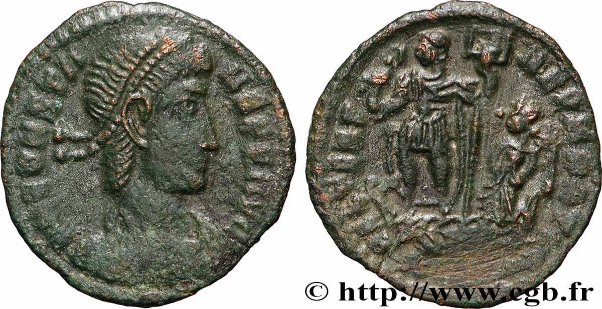 COSTANTE Demi-maiorina, (PB, Æ 3) q.SPL