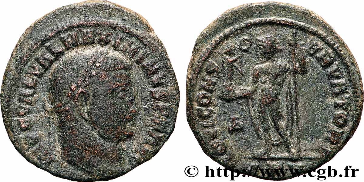 MAXIMINUS II Follis ou nummus XF