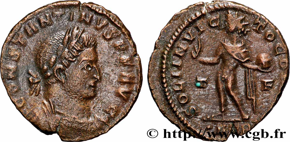 CONSTANTIN Ier LE GRAND Follis ou nummus TTB+