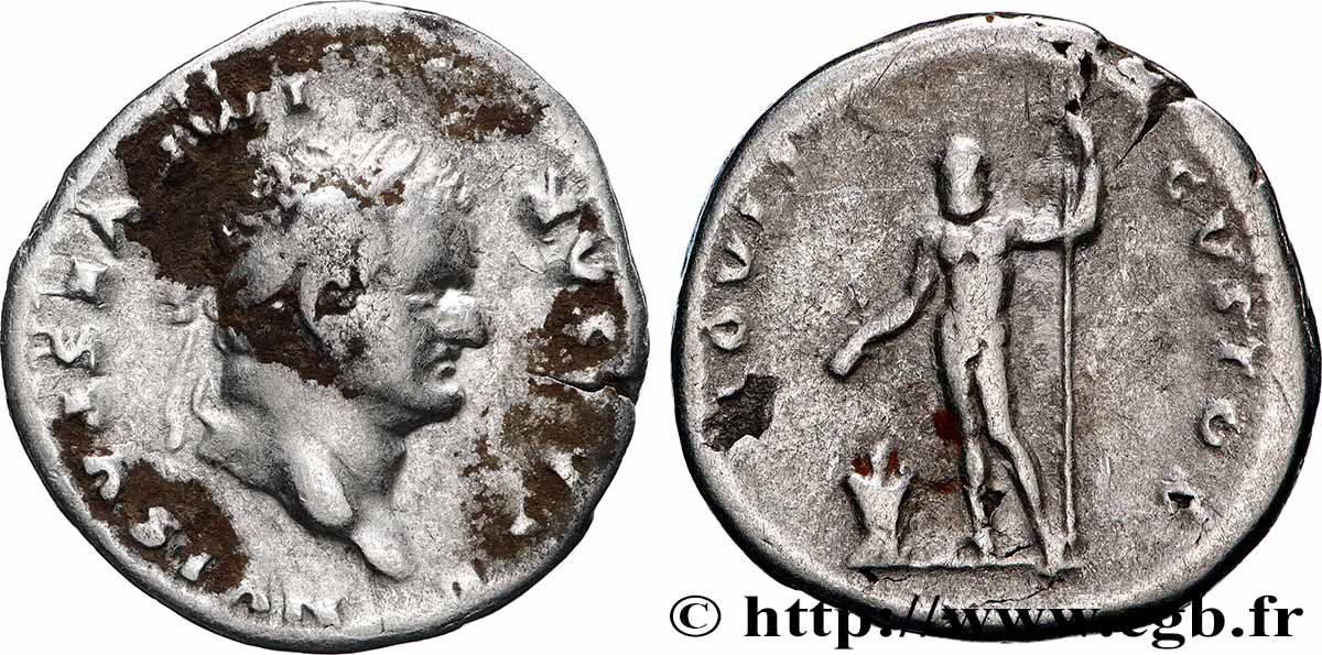 TITUS Denier fourré TB+