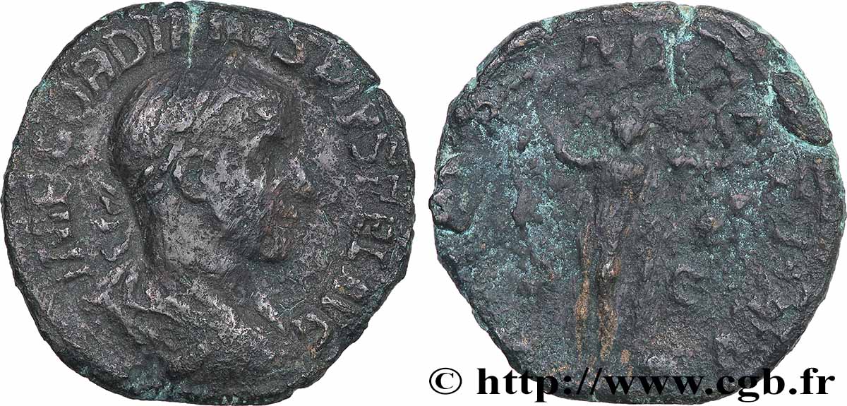 GORDIANO III Sesterce q.BB/MB