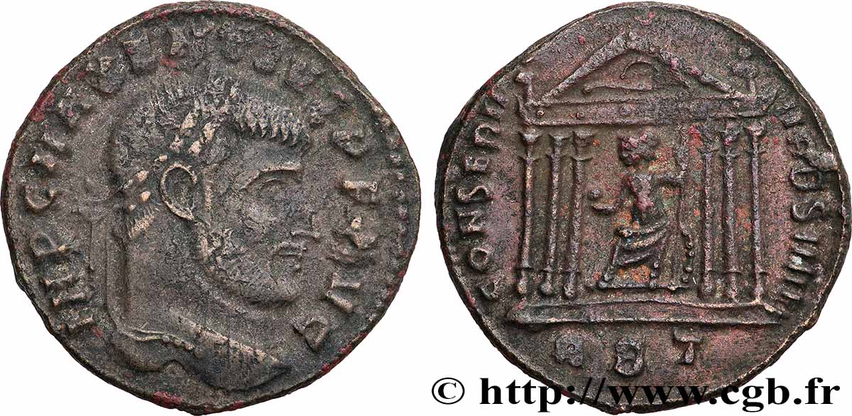 MAXENCE Follis ou nummus TTB/TTB+