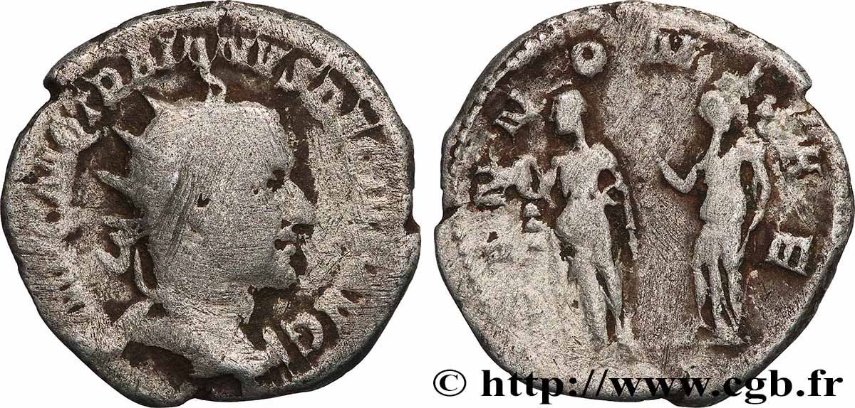 TRAJAN DÈCE Antoninien TB