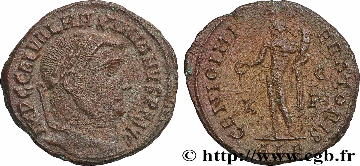 GALERIUS Follis ou nummus XF