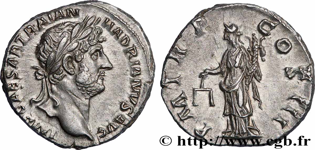 HADRIANUS Denier fST