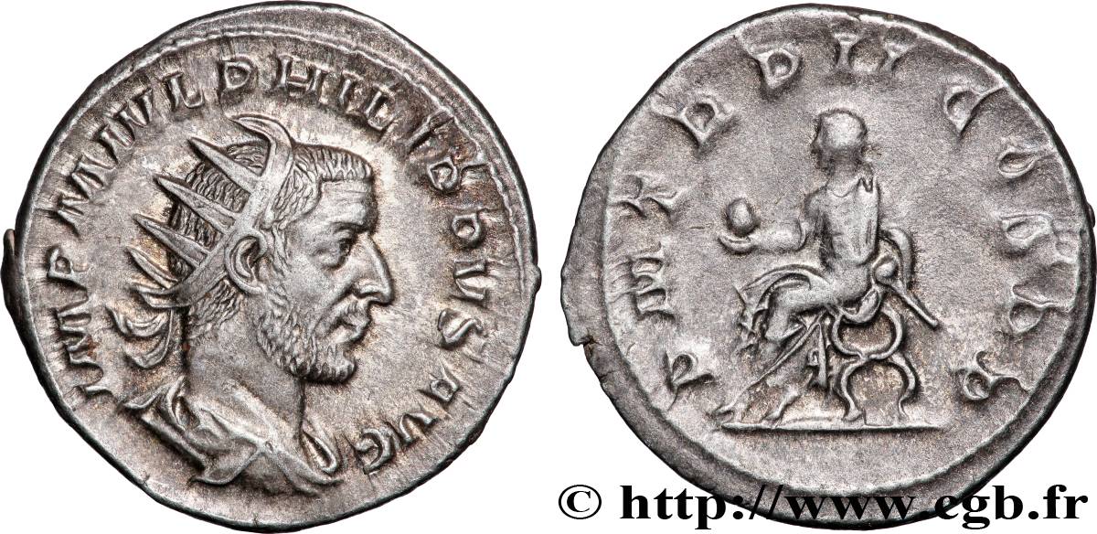 PHILIPPE Ier L ARABE Antoninien SUP/TTB+