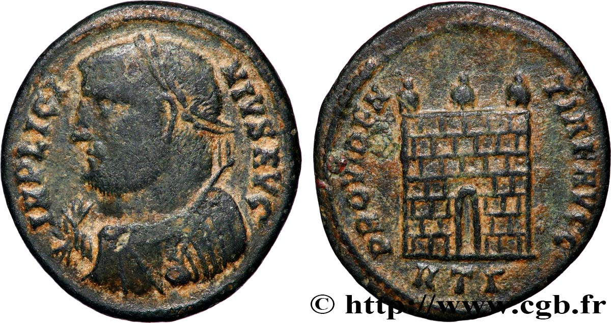 LICINIUS Ier Follis ou nummus TTB/TTB+