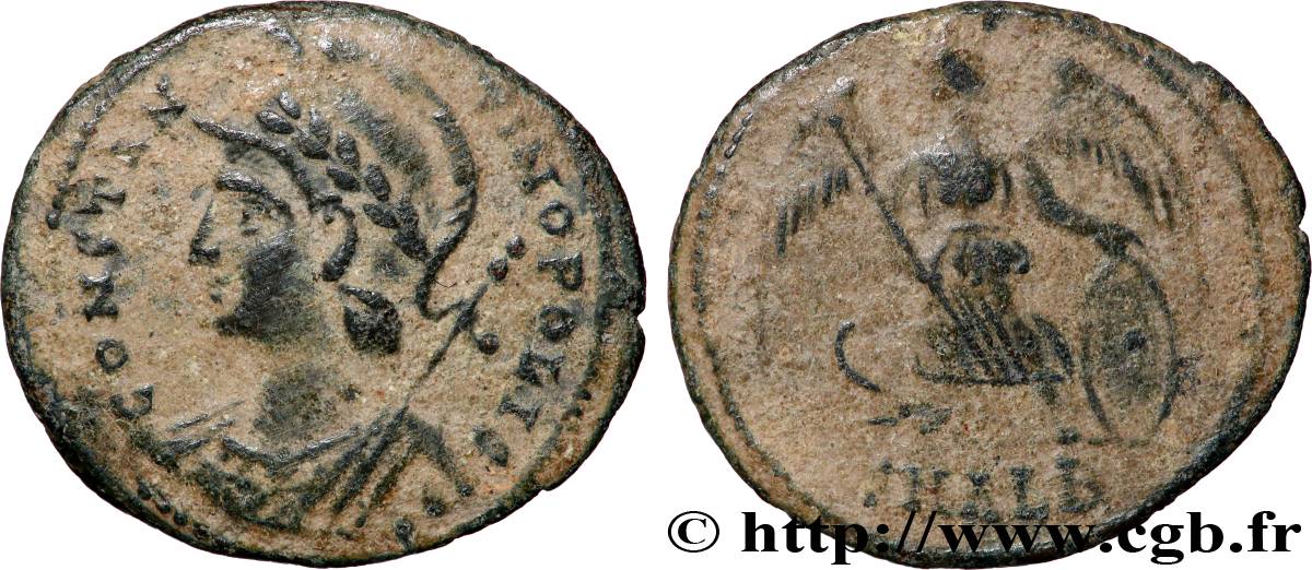 CONSTANTINOPLE Centenionalis ou nummus TTB