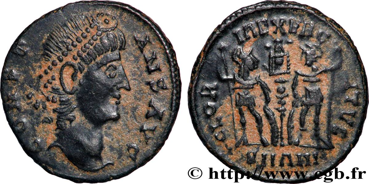 CONSTANS Centenionalis ou nummus TTB+