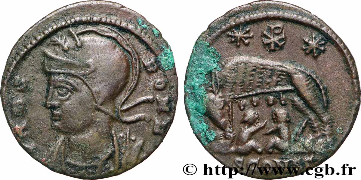 ROME Centenionalis ou nummus TTB+