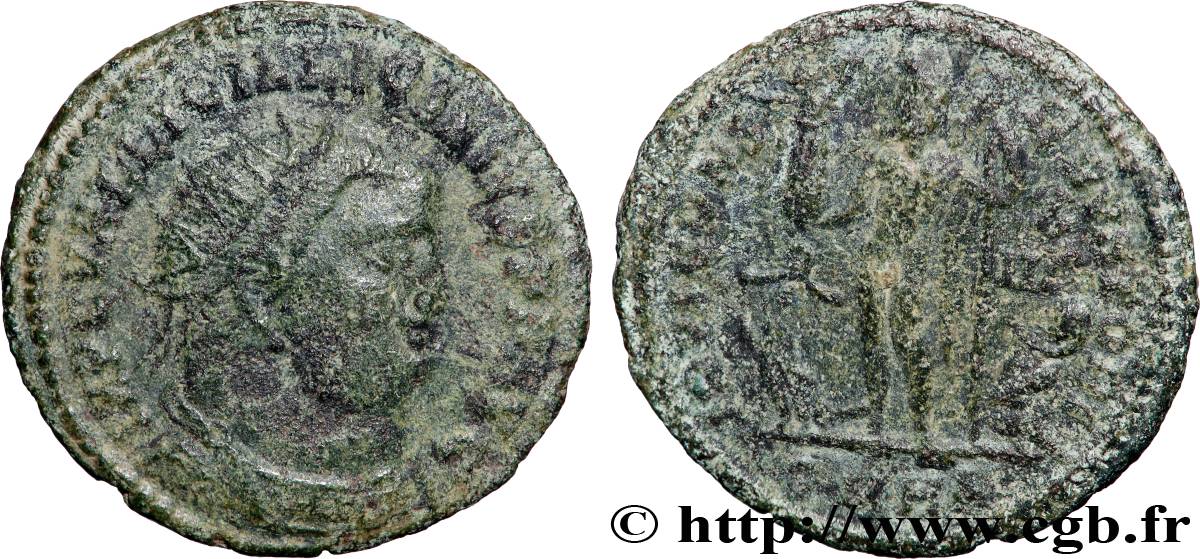 LICINIO I PADRE Follis ou nummus MBC/BC+