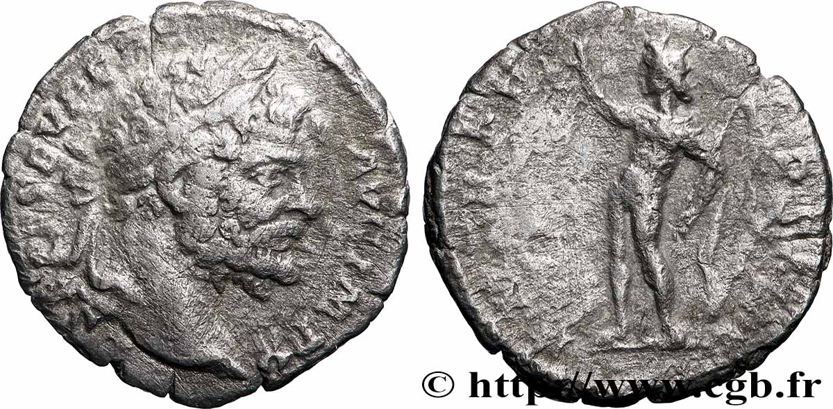 SEPTIME SÉVÈRE Denier TTB/TB+