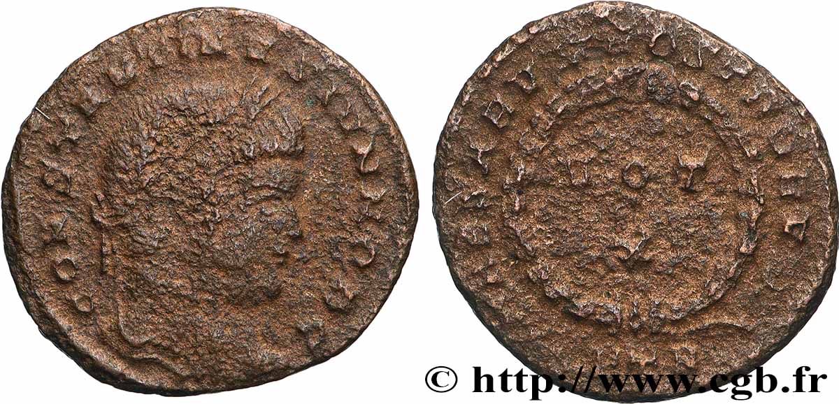 CONSTANTIN II Centenionalis ou nummus TB+