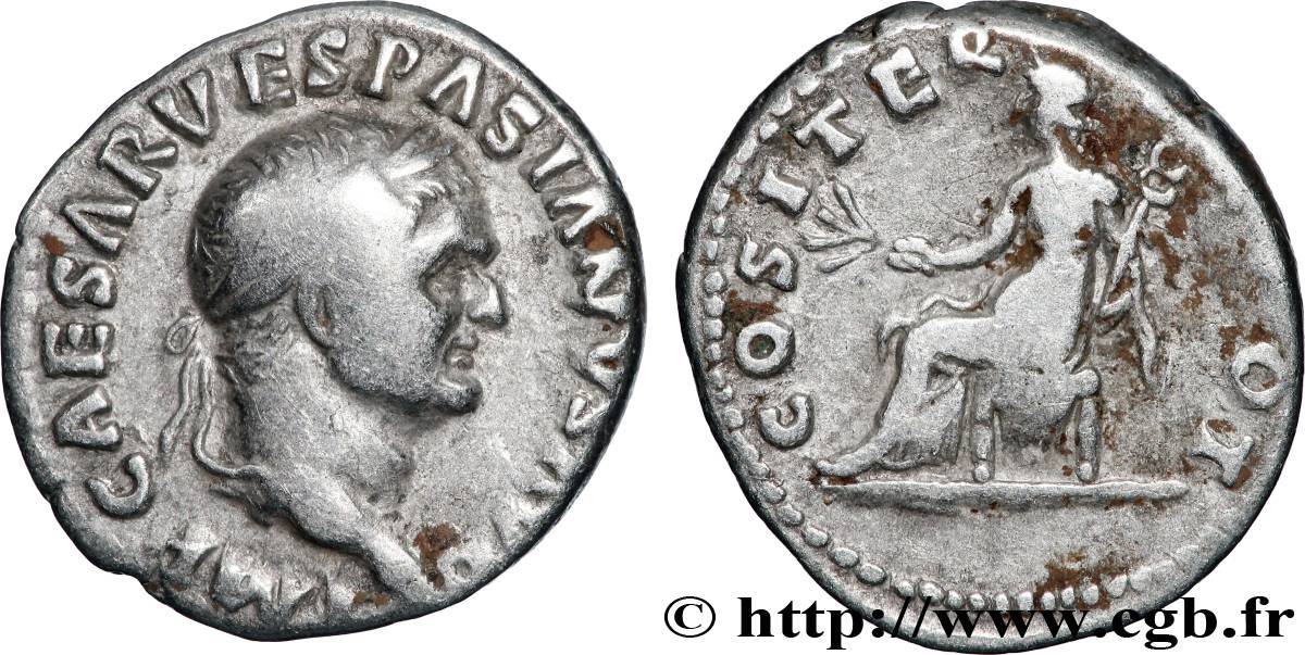 VESPASIEN Denier TTB