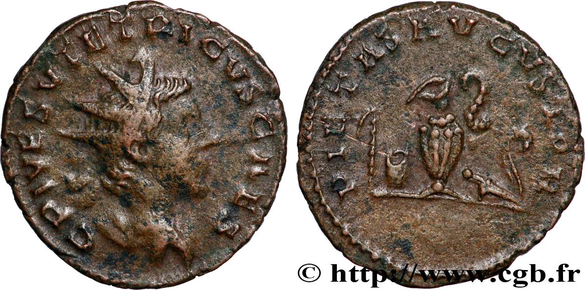 TÉTRICUS II Antoninien TB+/TTB