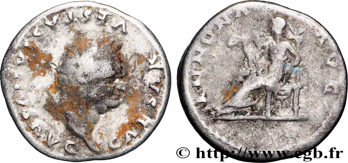 VESPASIEN Denier TB+