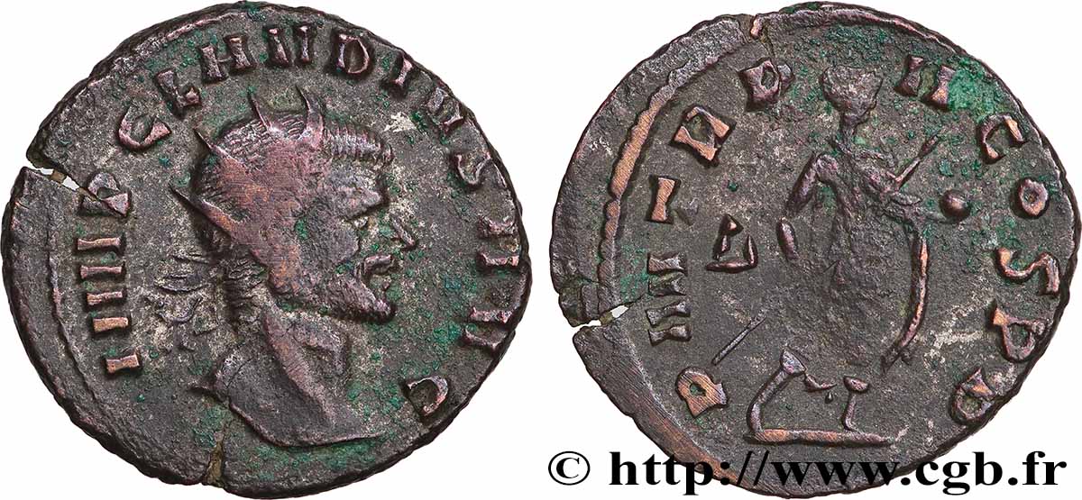 CLAUDE II LE GOTHIQUE Antoninien TB+