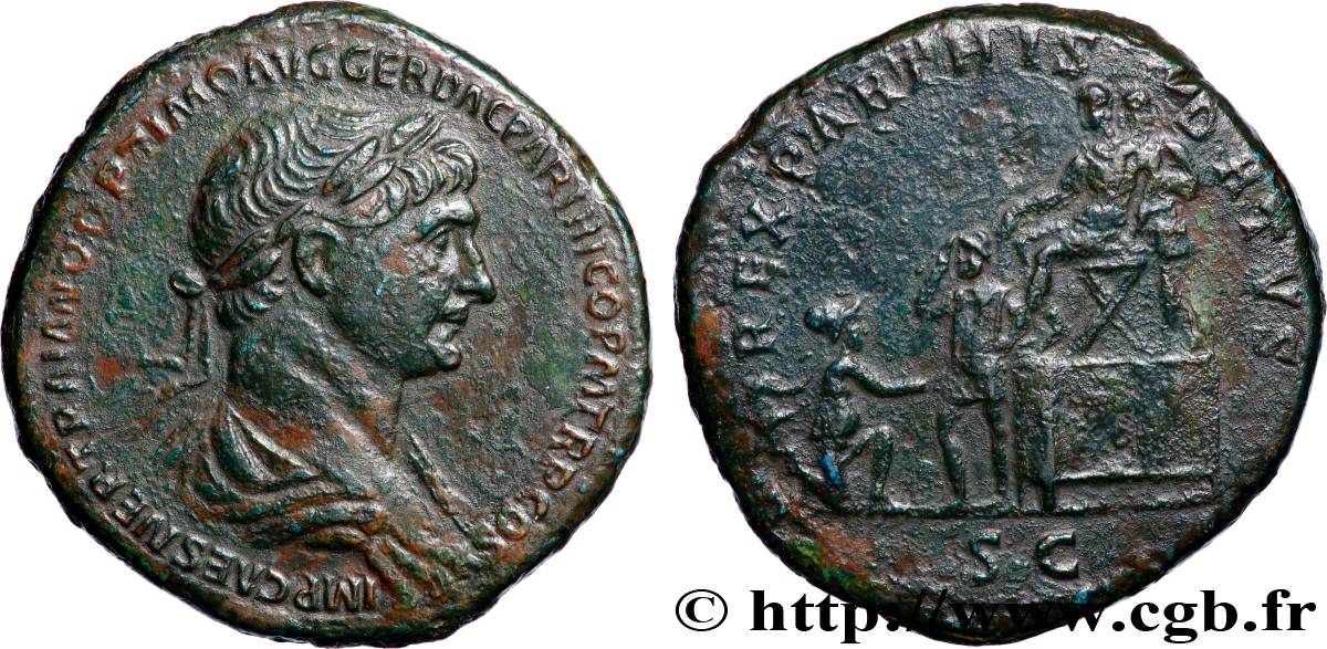 TRAIANUS Sesterce SS