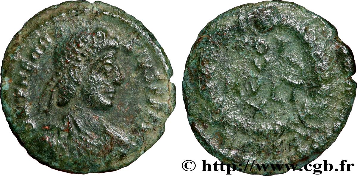 THÉODOSE Ier Nummus TTB+/TB+