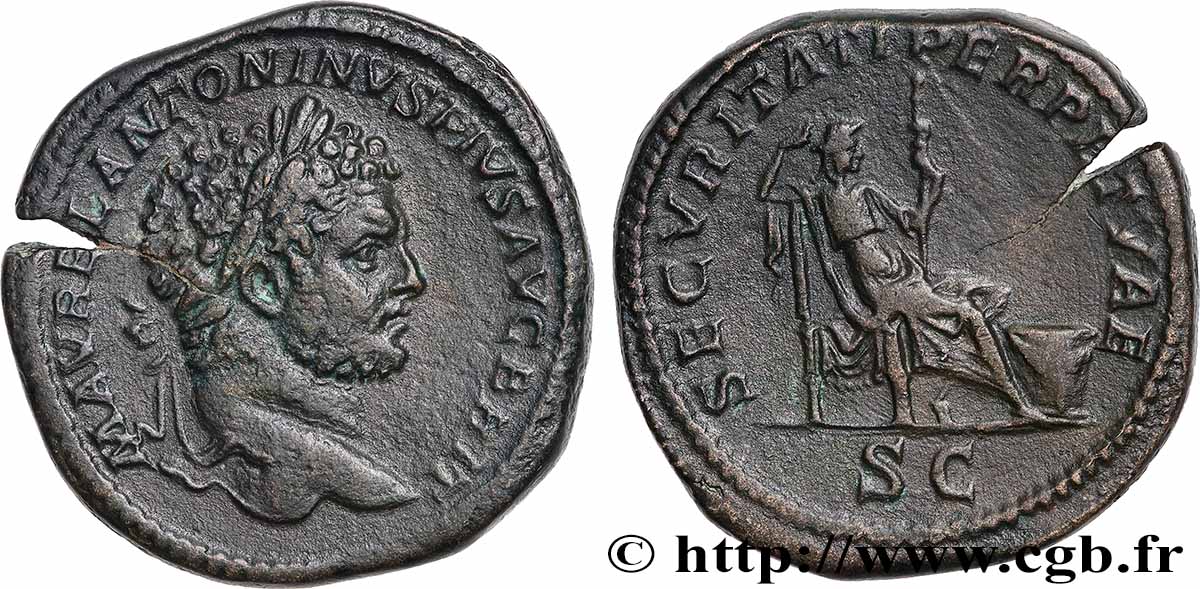 CARACALLA Sesterce SUP/TTB+