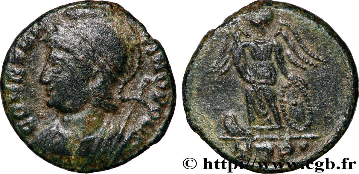 CONSTANTINOPLE Centenionalis ou nummus TTB/TTB+