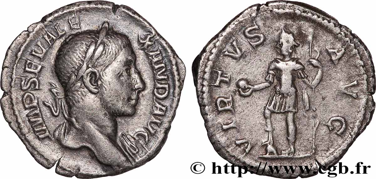 ALEXANDRE SÉVÈRE Denier TTB+