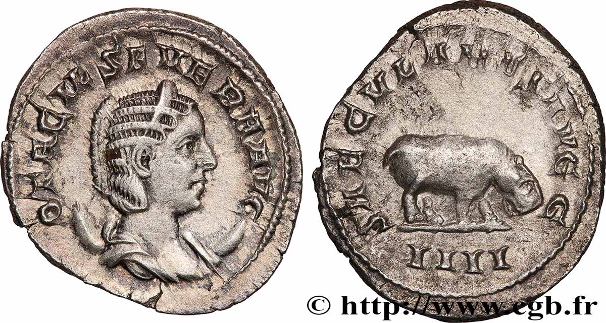 OTACILIA SEVERA Antoninien TTB+