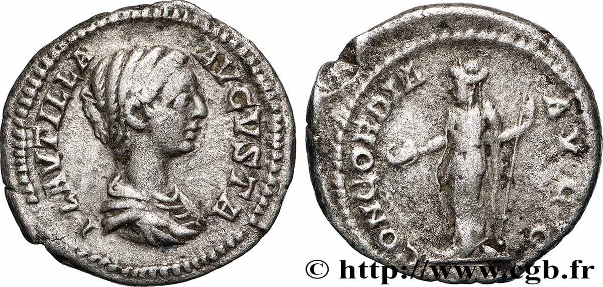 PLAUTILLA Denier AU/XF