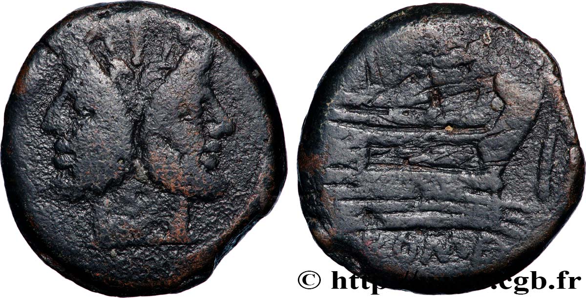 RÉPUBLIQUE ROMAINE - ANONYMES As TB