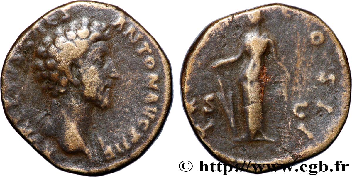 MARC AURÈLE Sesterce TB+