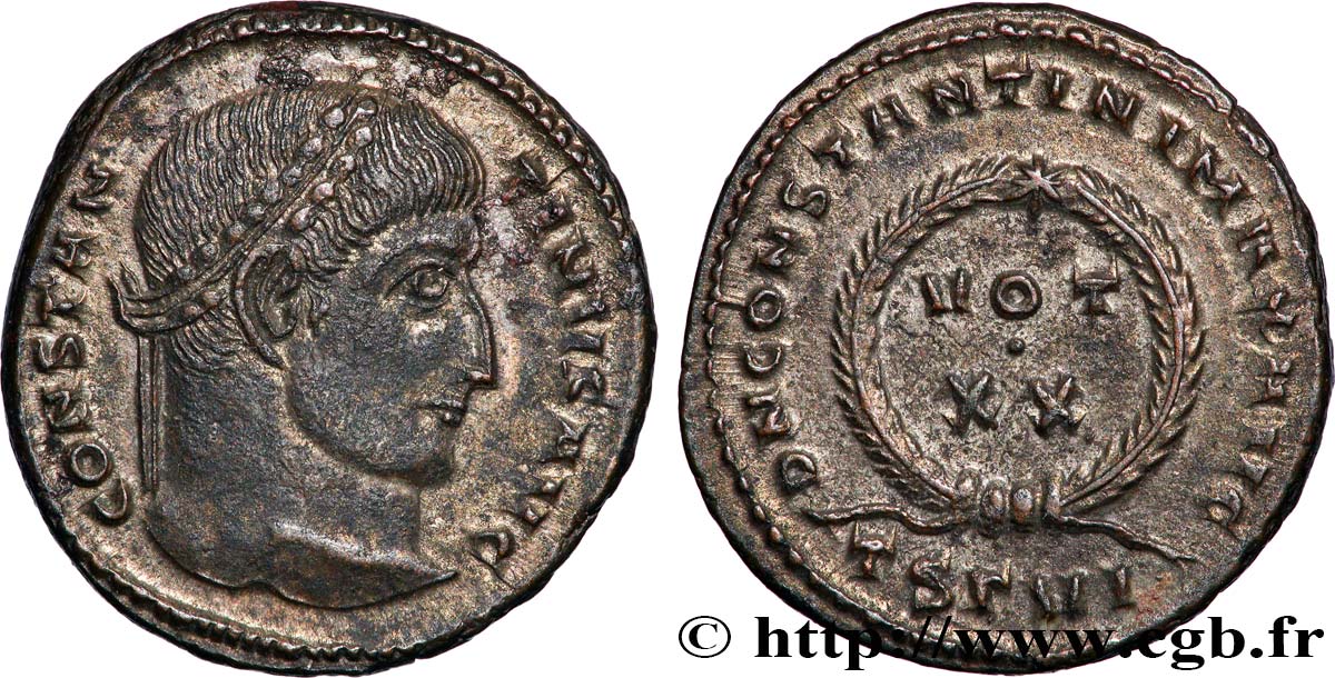 COSTANTINO I IL GRANDE Centenionalis ou nummus SPL
