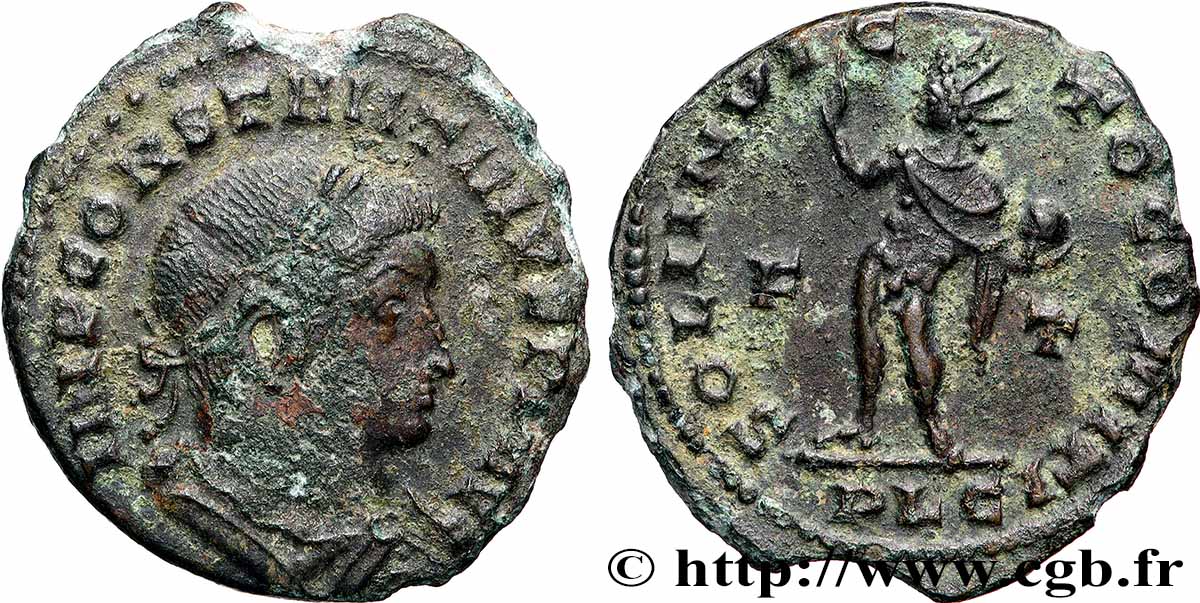 CONSTANTINE I THE GREAT Follis ou nummus XF