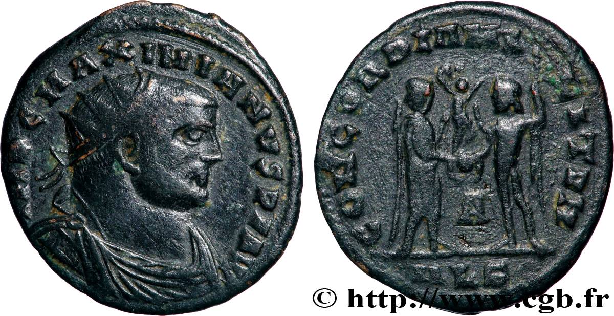 MAXIMIANUS HERCULIUS Pseudo ou néo-aurelianus XF