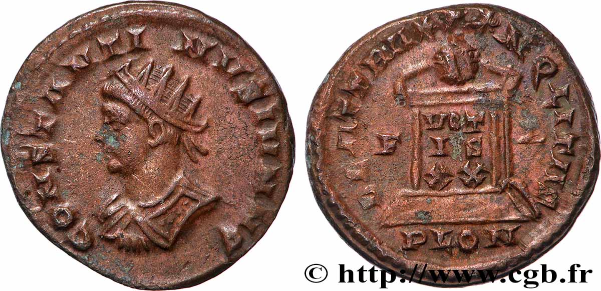 CONSTANTINE II Centenionalis ou nummus AU